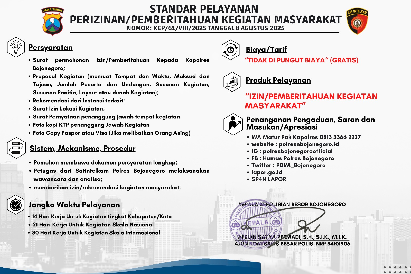 Pelayanan Besuk Tahanan